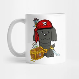 Funny Sheepdog is a pirate Mug